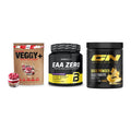 Pflanzliches Set: Sinob VEGGY + BioTech EAA + GN Base Powder – alle enthaltenen Artikel