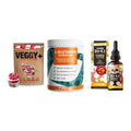 Pflanzliches Set: Sinob VEGGY + ProFuel Glutami + ProFuel VITAMIN – alle enthaltenen Artikel