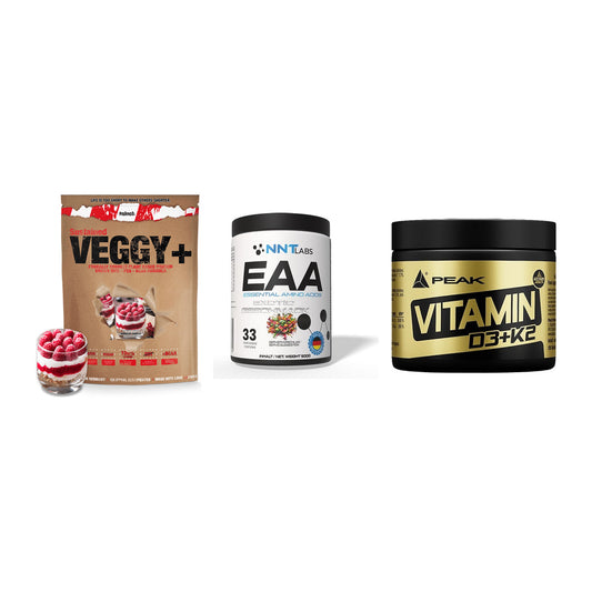 Pflanzliches Set: Sinob VEGGY + NNT EAA + Peak Vitamin – alle enthaltenen Artikel