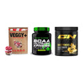 Pflanzliches Set: Sinob VEGGY + Scitec BCAA + GN Base Powder – alle enthaltenen Artikel