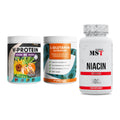 Pflanzliches Set: ProFuel V-Prote + ProFuel Glutami + MST Niacin – alle enthaltenen Artikel