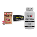Pflanzliches Set: Sinob VEGGY + Olimp AAKG + MST Tryptophan – alle enthaltenen Artikel