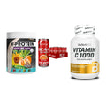 Pflanzliches Set: ProFuel V-Prote + Activlab BCAA + BioTech Vitamin – alle enthaltenen Artikel