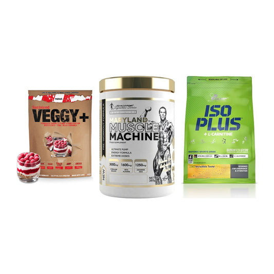 Pflanzliches Set: Sinob VEGGY + Kevin Levrone + Olimp Iso Plus – alle enthaltenen Artikel