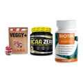 Pflanzliches Set: Sinob VEGGY + BioTech BCAA + ProFuel BIOTIN – alle enthaltenen Artikel