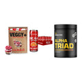 Pflanzliches Set: Sinob VEGGY + Activlab BCAA + Dedicated Alpha – alle enthaltenen Artikel