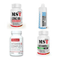 Vitamin-Set: MST Zinc + MST Magnesium + Body Attack + 1 weitere – alle enthaltenen Artikel