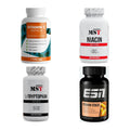 Vitamin-Set: ProFuel + MST Niacin + MST Tryptopha + 1 weitere – alle enthaltenen Artikel
