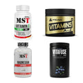Vitamin-Set: MST Vitamin C + Peak Vitamin + MST Magnesium + 1 weitere – alle enthaltenen Artikel