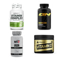 Vitamin-Set: BioTech + GN Magnesium + MST Iron + 1 weitere – alle enthaltenen Artikel
