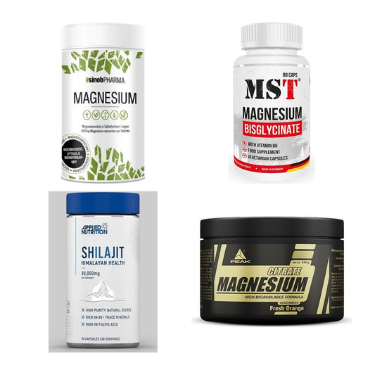 Vitamin-Set: Sinob Magnesi + MST Magnesium + Applied + 1 weitere – alle enthaltenen Artikel