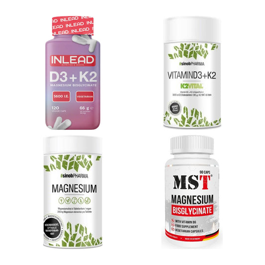 Vitamin-Set: INLEAD Vitami + Sinob Vitamin + Sinob Magnesi + 1 weitere – alle enthaltenen Artikel