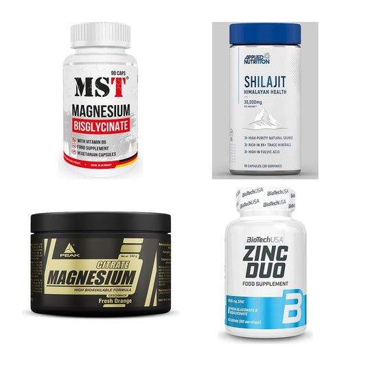 Vitamin-Set: MST Magnesium + Applied + Peak Magnesiu + 1 weitere – alle enthaltenen Artikel