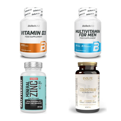 Vitamin-Set: BioTech Vitamin D3 + BioTech Multivitamin + 2 weitere – alle enthaltenen Artikel