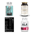 Vitamin-Set: Nutrend Zinc + Evolite + BioTech Magna + 1 weitere – alle enthaltenen Artikel