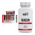 Koffein & B-Vitamine: Nutrend AAKG 7500 Shots + MST Niacin – alle enthaltenen Artikel