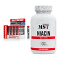 Koffein & B-Vitamine: Nutrend AAKG 7500 Shots + MST Niacin – alle enthaltenen Artikel