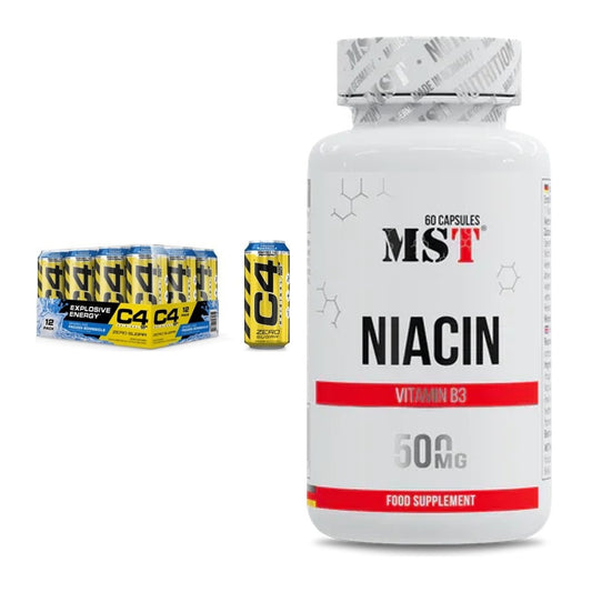 Koffein & B-Vitamine: Cellucor C4 Energy + MST Niacin – alle enthaltenen Artikel