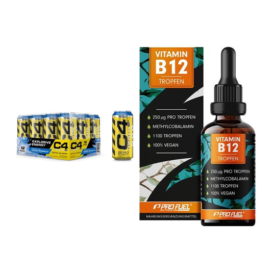 Koffein & B-Vitamine: Cellucor C4 Energy + ProFuel Vitamin B12 – alle enthaltenen Artikel
