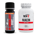 Koffein & B-Vitamine: Olimp R-Weiler Shot + MST Niacin – alle enthaltenen Artikel