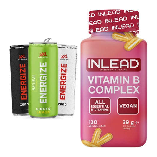 Koffein & B-Vitamine: XXL Nutrition + INLEAD Vitamin B – alle enthaltenen Artikel