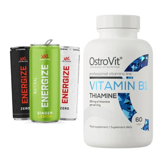 Koffein & B-Vitamine: XXL Nutrition + Ostrovit Vitamin B1 – alle enthaltenen Artikel
