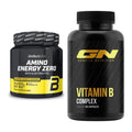 Koffein & B-Vitamine: BioTech Amino Energy + GN Vitamin B-Complex – alle enthaltenen Artikel