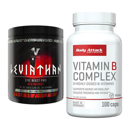 Koffein & B-Vitamine: Viking Power Leviathan + Body Attack Vitamin – alle enthaltenen Artikel