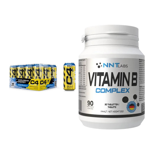 Koffein & B-Vitamine: Cellucor C4 Energy + NNT Vitamin B Complex – alle enthaltenen Artikel