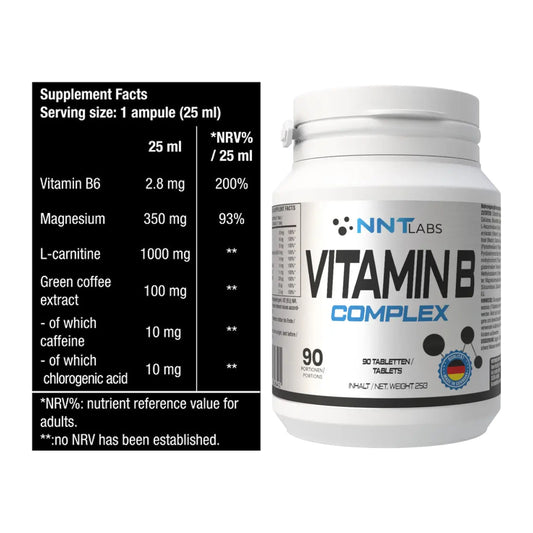 Koffein & B-Vitamine: BioTech Magna Shot + NNT Vitamin B Complex – alle enthaltenen Artikel