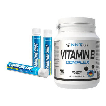 Koffein & B-Vitamine: Body Attack L-Carnitin + NNT Vitamin B Complex – alle enthaltenen Artikel