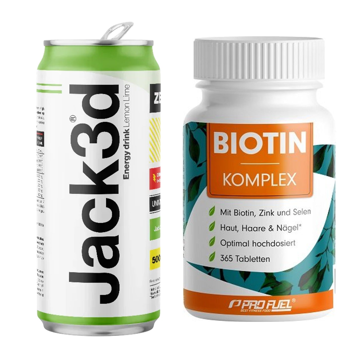 Koffein & B-Vitamine: USP Labs Jack3d Energy + ProFuel BIOTIN Komplex – alle enthaltenen Artikel