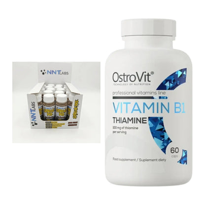 Koffein & B-Vitamine: NNT Extreme Pre-Workou + Ostrovit Vitamin B1 – alle enthaltenen Artikel