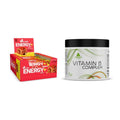 Koffein & B-Vitamine: Olimp Energy+ Bar + Peak Vitamin B Complex – alle enthaltenen Artikel