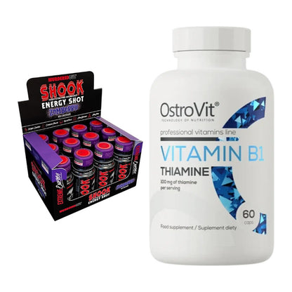 Koffein & B-Vitamine: Murdered Out Shook + Ostrovit Vitamin B1 – alle enthaltenen Artikel