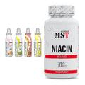 Koffein & B-Vitamine: Nutrend Activity L-Carnitine Drink + MST Niacin – alle enthaltenen Artikel