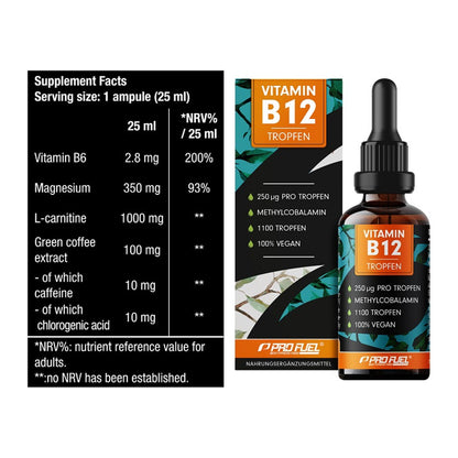 Koffein & B-Vitamine: BioTech Magna Shot + ProFuel Vitamin B12 – alle enthaltenen Artikel