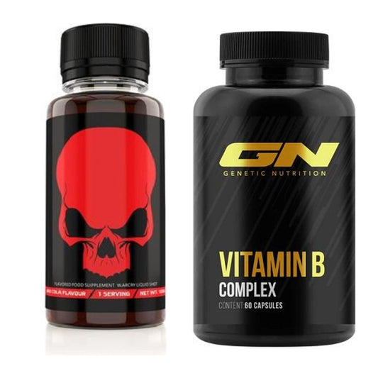 Koffein & B-Vitamine: Genius Nutrition + GN Vitamin B-Complex – alle enthaltenen Artikel