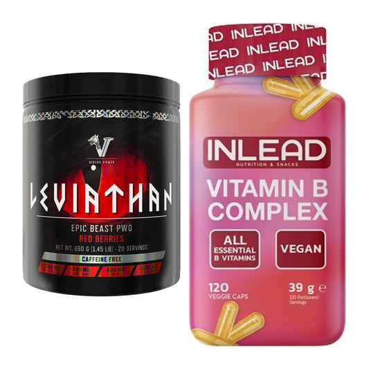 Koffein & B-Vitamine: Viking Power Leviathan + INLEAD Vitamin B – alle enthaltenen Artikel