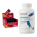 Koffein & B-Vitamine: Olimp R-Weiler Energy + Ostrovit Vitamin B1 – alle enthaltenen Artikel