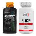Koffein & B-Vitamine: BioTech Energy Gel Pro + MST Niacin – alle enthaltenen Artikel