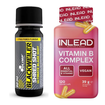 Koffein & B-Vitamine: Olimp Blackweiler + INLEAD Vitamin B – alle enthaltenen Artikel