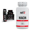 Koffein & B-Vitamine: Activlab Black Wolf Preworkout + MST Niacin – alle enthaltenen Artikel