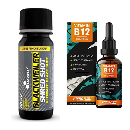 Koffein & B-Vitamine: Olimp Blackweiler + ProFuel Vitamin B12 – alle enthaltenen Artikel