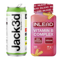 Koffein & B-Vitamine: USP Labs Jack3d Energy + INLEAD Vitamin B – alle enthaltenen Artikel