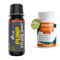 Koffein & B-Vitamine: Olimp Pump Xplode Shot + ProFuel Vitamin B – alle enthaltenen Artikel
