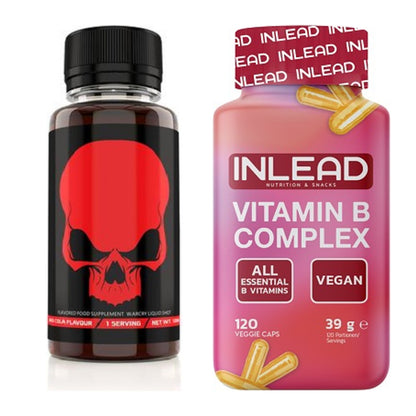 Koffein & B-Vitamine: Genius Nutrition + INLEAD Vitamin B – alle enthaltenen Artikel