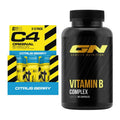 Koffein & B-Vitamine: Cellucor C4 Original Shot + GN Vitamin B-Complex – alle enthaltenen Artikel