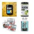 Wettkampfvorbereitung: ESN ISOCLEAR + MST Creatine + 2 weitere – alle enthaltenen Artikel