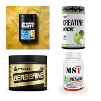 Wettkampfvorbereitung: ESN ISOCLEAR + MST Creatine + 2 weitere
